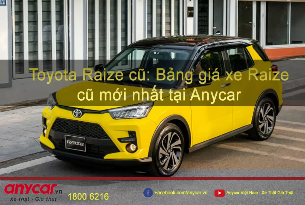 Toyota Raize cũ