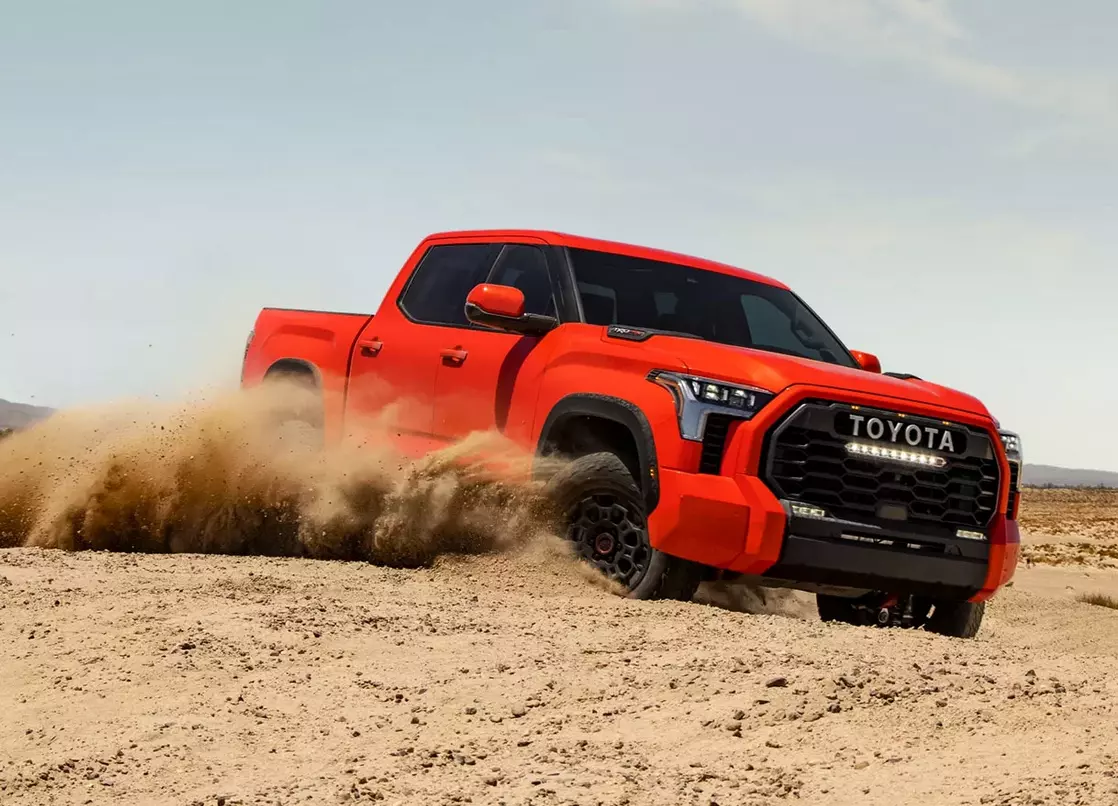 Vận hành Toyota Tundra 2022.