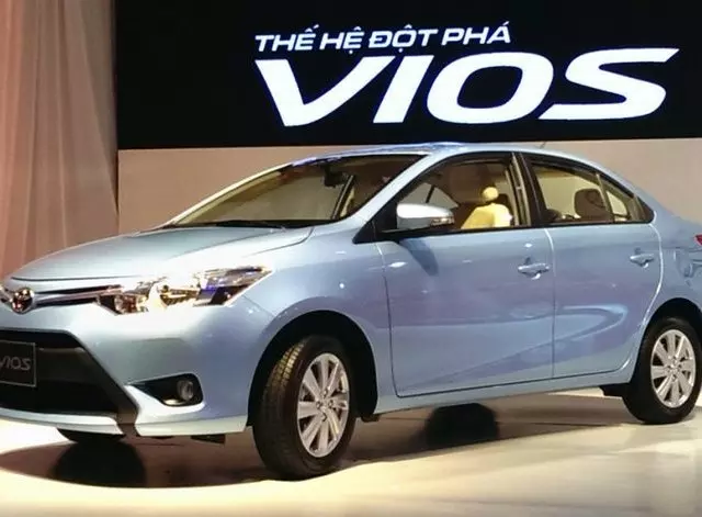 Ngoại hình Toyota Vios cũ đời 2020.