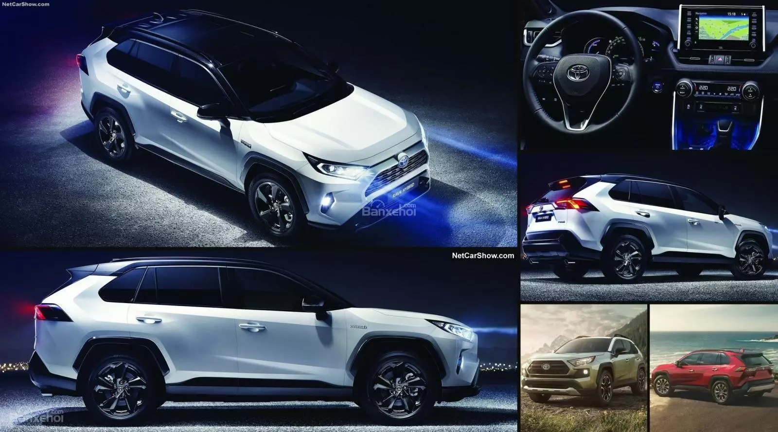 Toyota RAV4 2019 giá khởi điểm từ 621 triệu