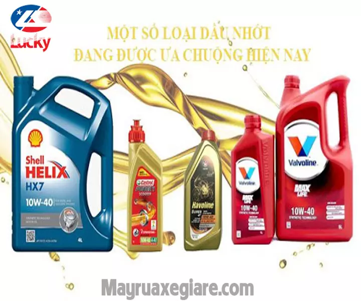 Một số loại dầu phổ biến cho xe máy Honda