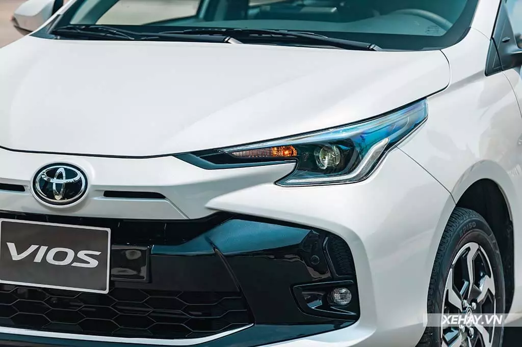 Đánh giá chi tiết nội và ngoại thất Toyota Vios 2023