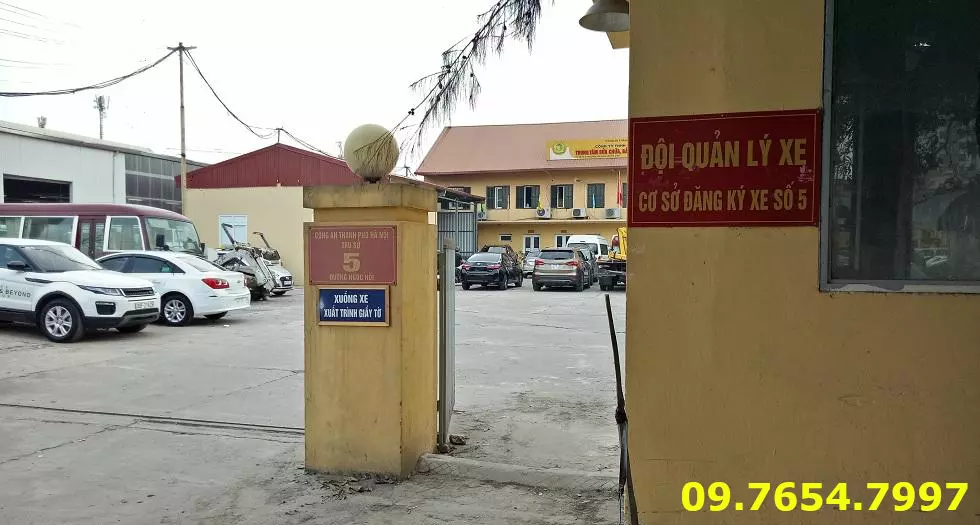 Điểm đăng ký xe ô tô số 5