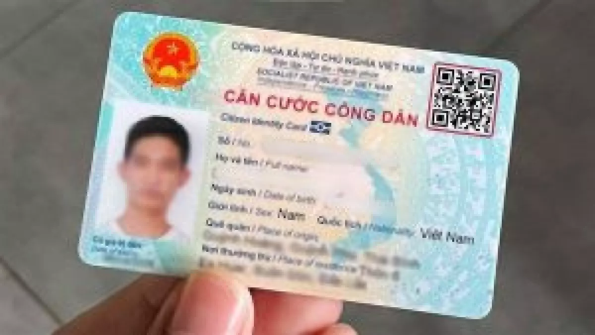 Thẻ Căn Cước Công Dân Gắn Chip