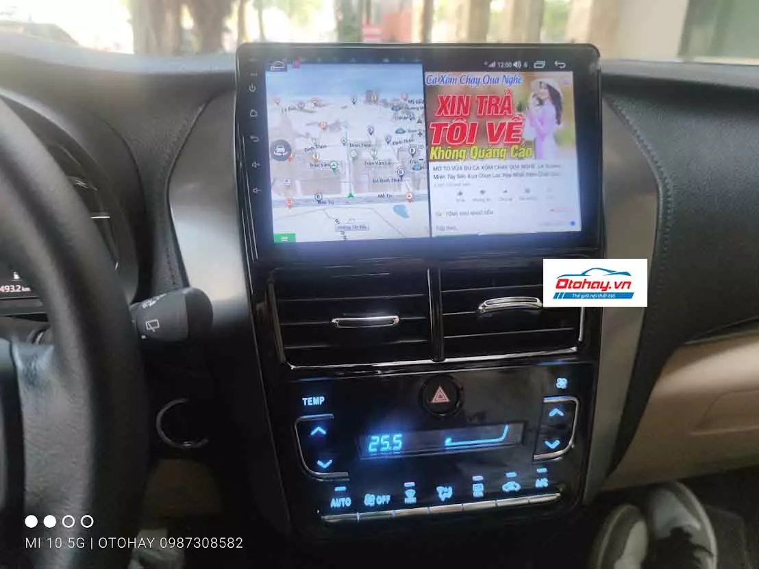 MÀN HÌNH DVD ANDROID XE TOYOTA VIOS 2018,2019,2020,2021