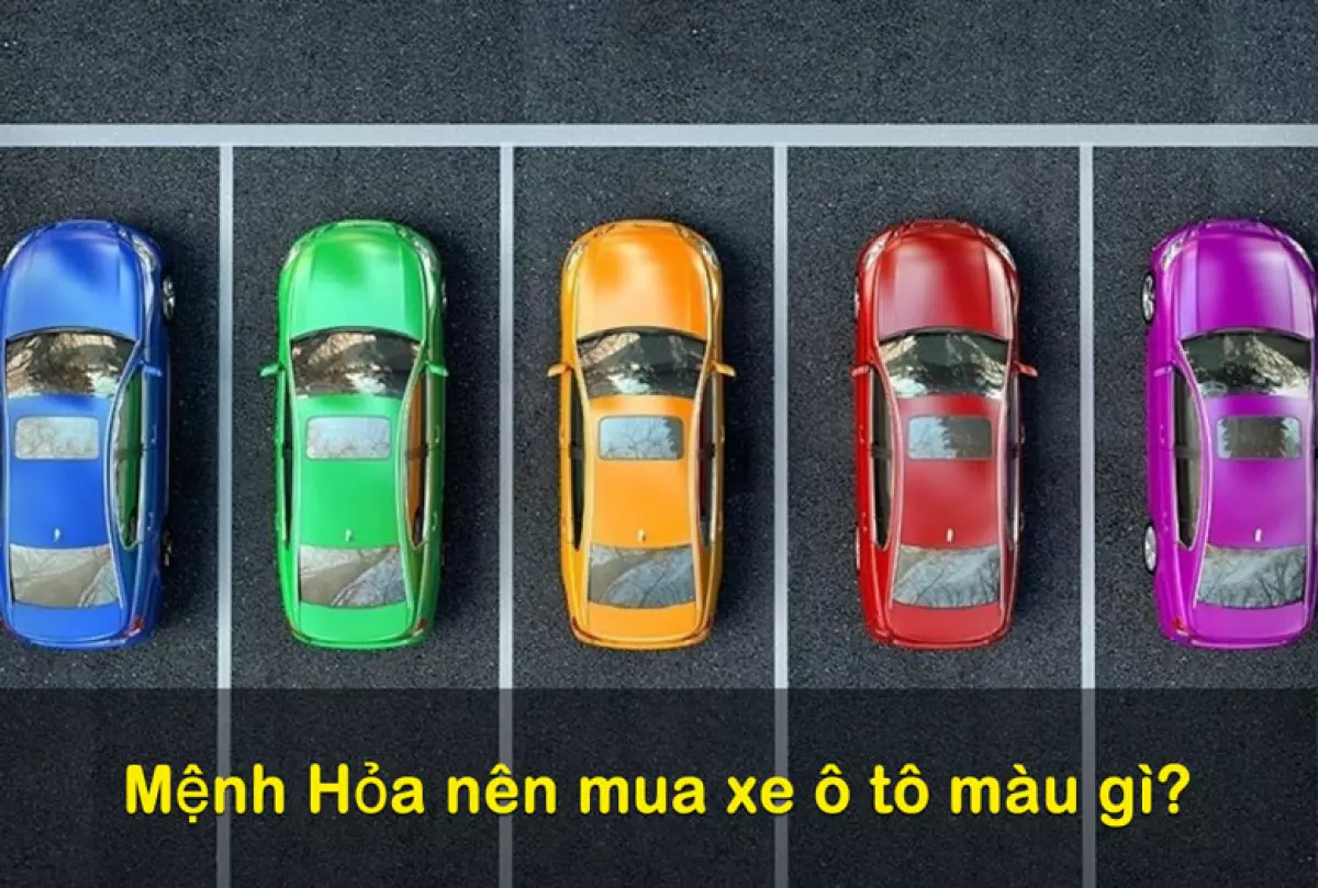 Người mệnh Hỏa nên mua xe ô tô màu gì? Nên trưng bày gì trong xe ô tô để thu hút tài lộc?