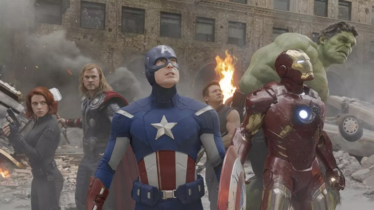 Đội hình "The Avengers" đầu tiên.