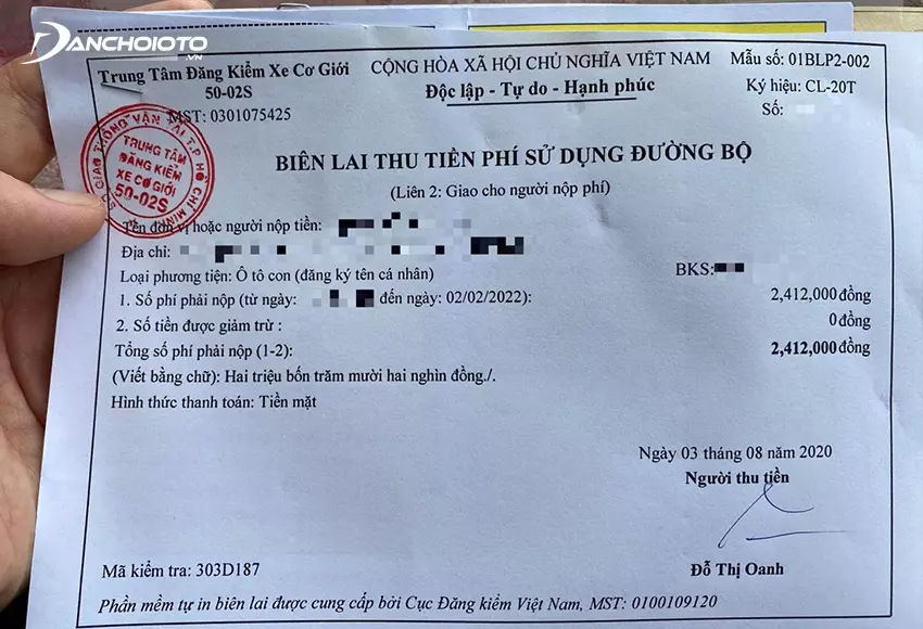 Tất cả các loại xe ô tô đã đăng ký lưu hành đều phải nộp phí đường bộ, kể cả xe đã đăng ký nhưng không tham gia giao thông