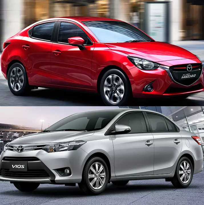 So sánh xe Mazda2 2018 và Toyota Vios 2018 có cùng giá bán dưới 600 triệu đồng