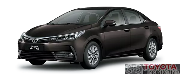 Corolla Altis 2018 - Màu sắc đa dạng