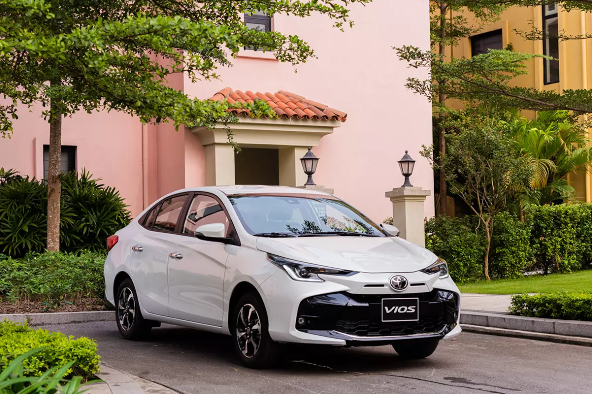 Thiết kế ngoại thất Toyota Vios 2023