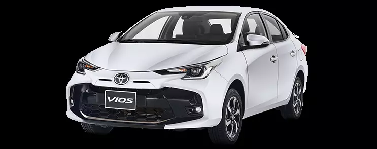 Toyota Vios 2023 màu trắng ngọc trai