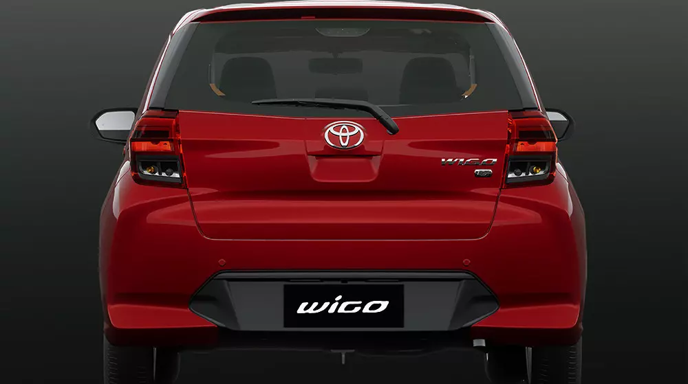 Màn hình 7 inches của xe Toyota Wigo 2023