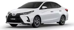 Vios màu trắng xứ (040)