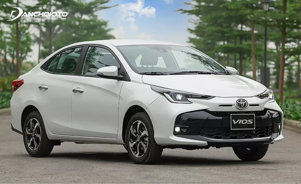 Toyota Vios 2024 được phân phối chính hãng tại Việt Nam với tất cả 3 phiên bản