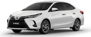 Vios màu trắng ngọc trai