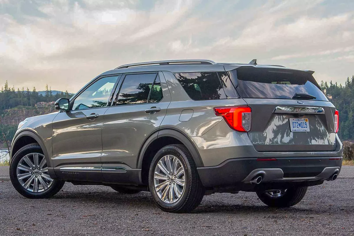 Ảnh tổng quát xe Ford Explorer 2021