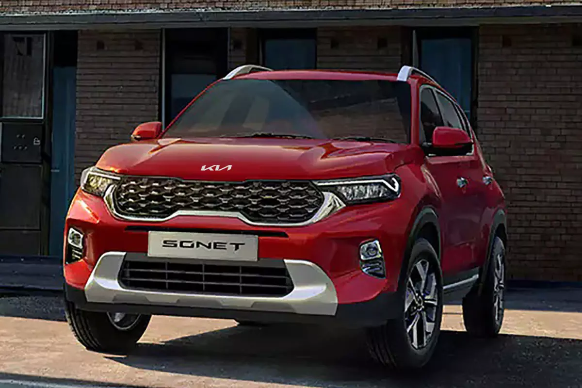 đầu xe KIA Sonet 2021