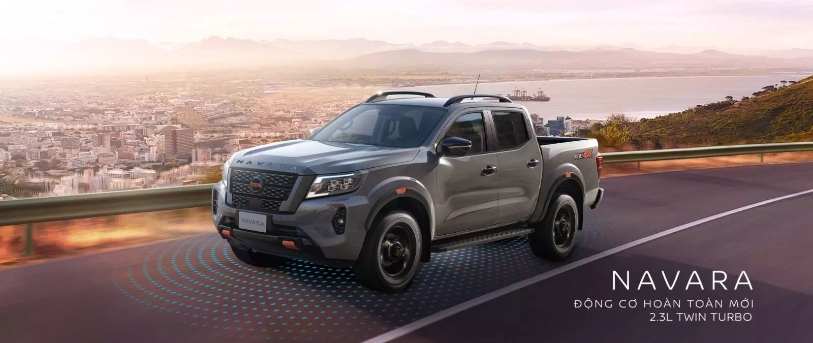 Vận hành xe Nissan Navara 2022.