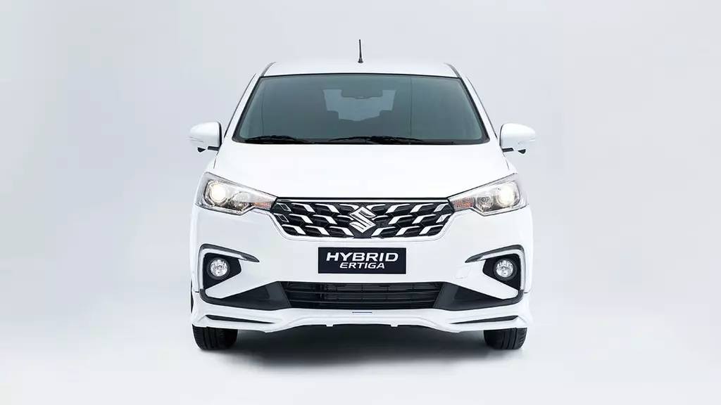 Đuôi xe Suzuki Hybrid Ertiga 2022.