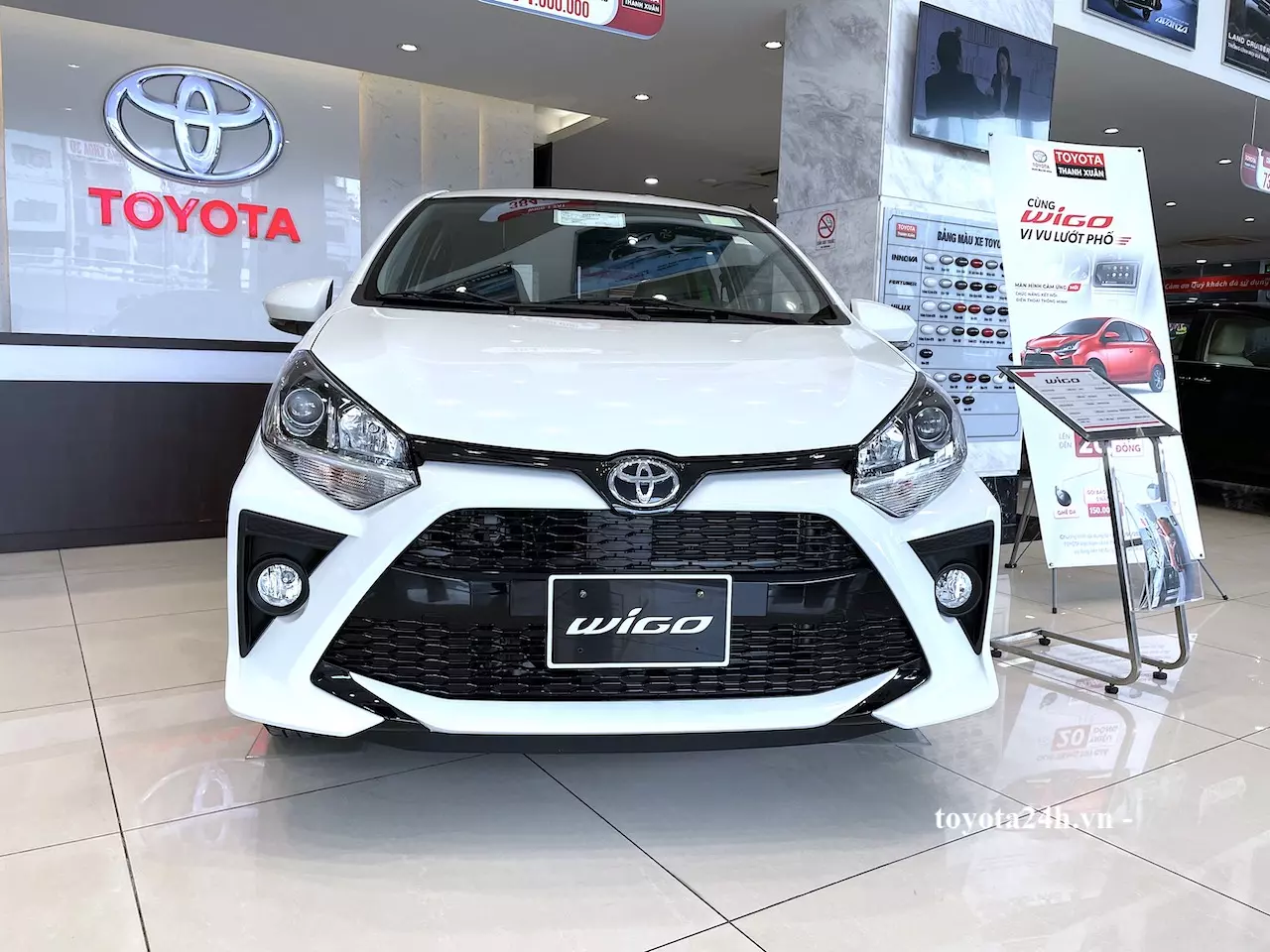 Đầu xe Toyota Wigo 1.2AT 2022