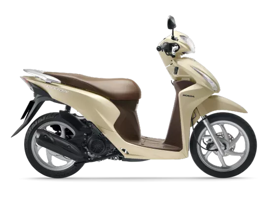 Honda Vision màu đỏ nâu