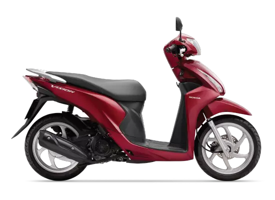 Honda Vision màu hồng nâu