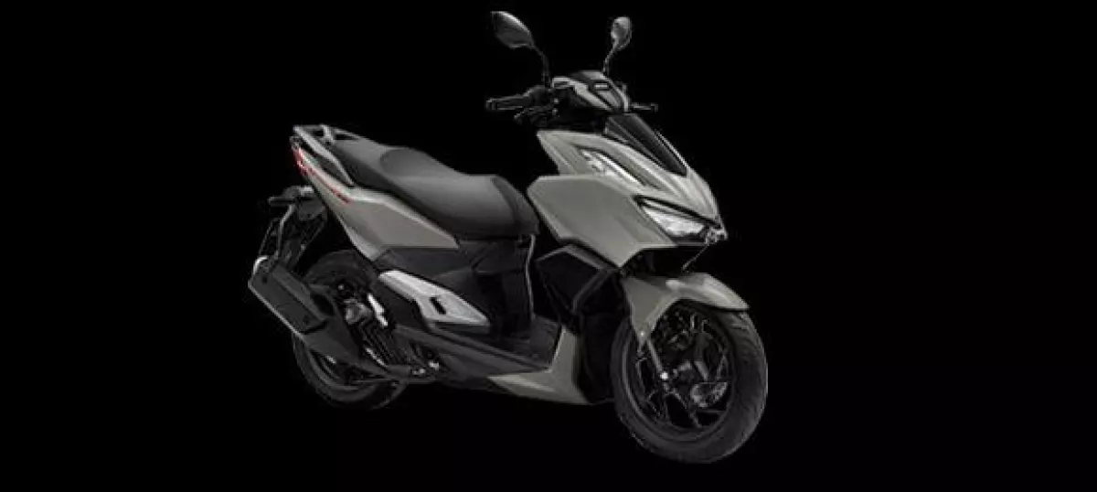 Honda Vario 160 màu xám đen bạc