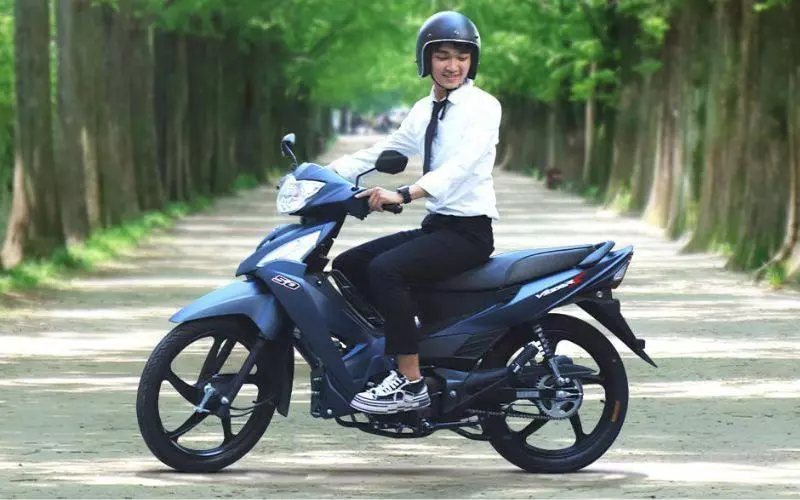 Cảm giác lái của Kymco Visar 50