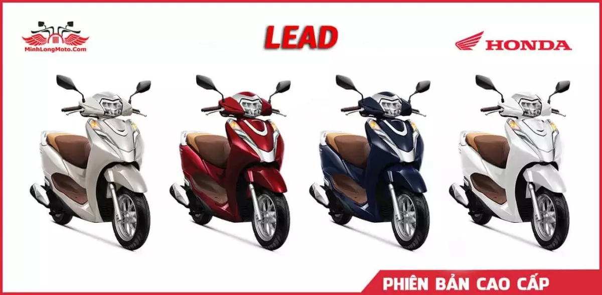 Bảng màu xe máy Honda Lead 2022