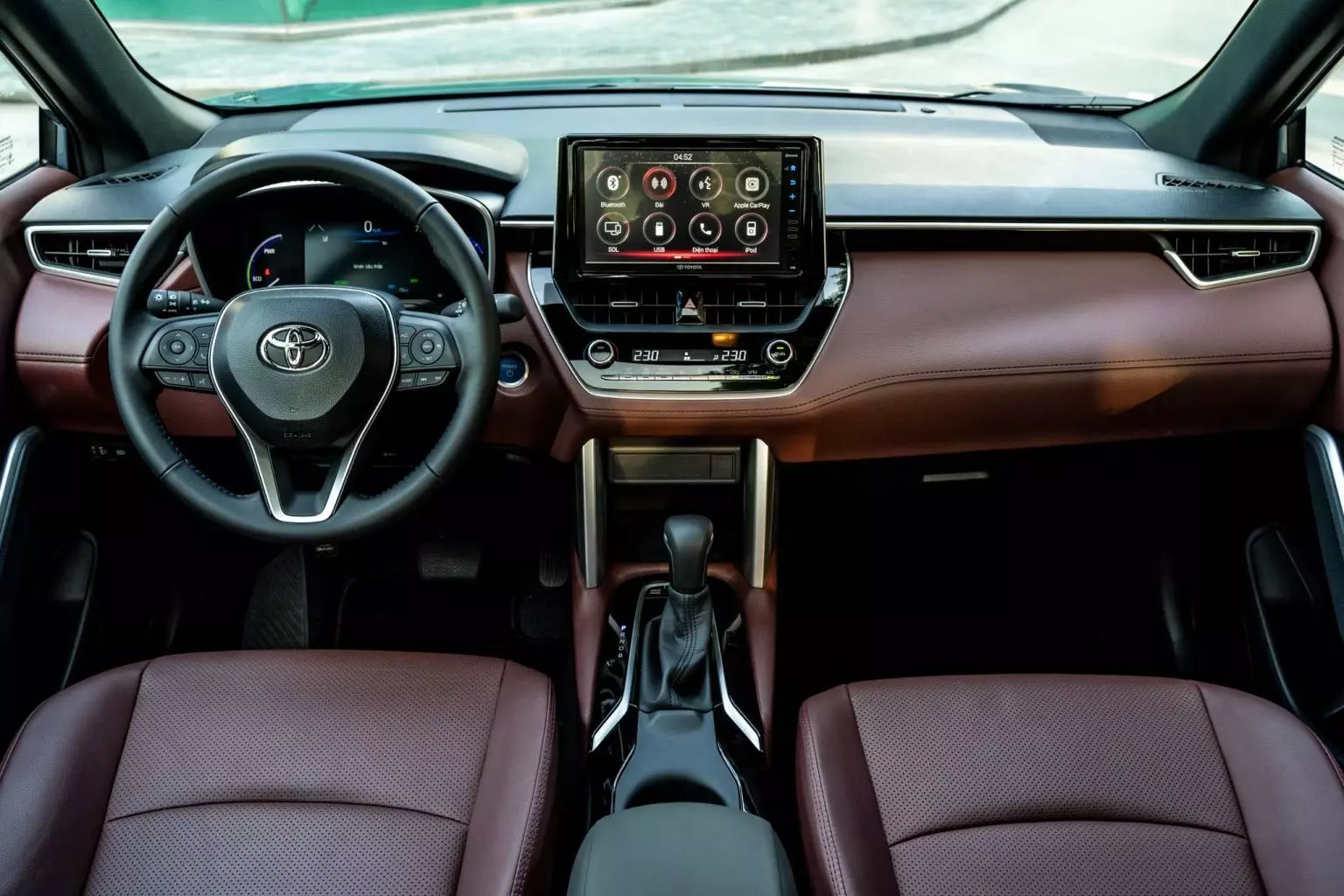 Nội thất xe Toyota Corolla Cross 2021