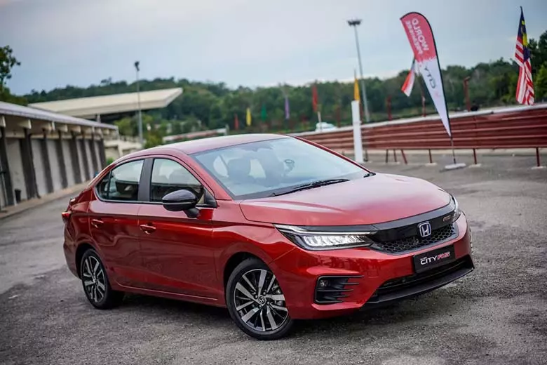 Giá xe Honda City 2021 màu đỏ sẽ đắt hơn 5 triệu đồng