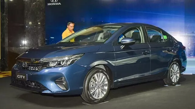 Tổng thể ngoại thất của Honda City