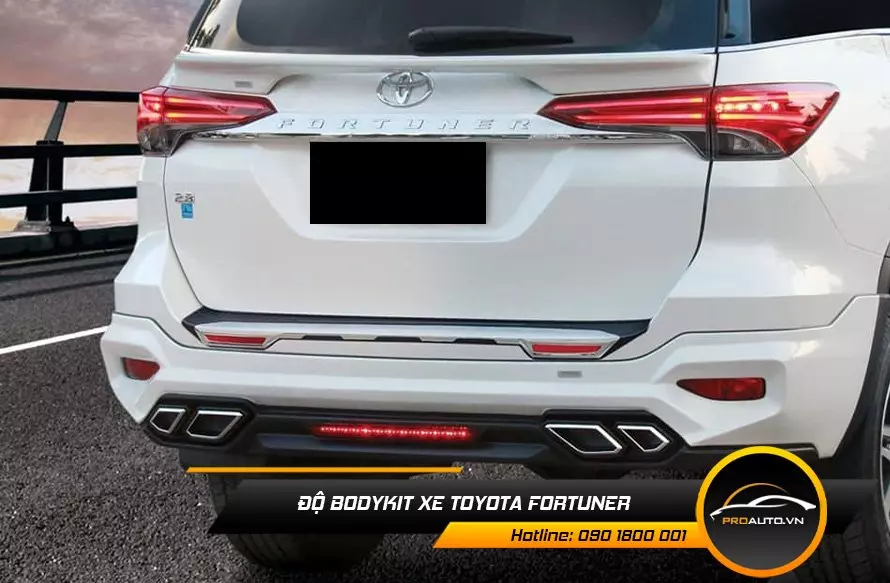 Ốp tay chén cửa xe Toyota Fortuner