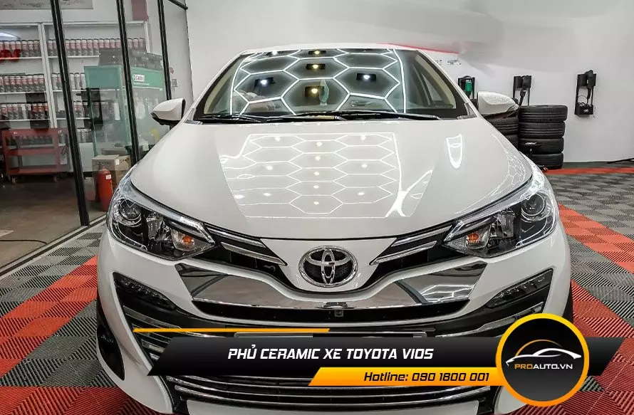 Độ đèn xe Toyota Vios