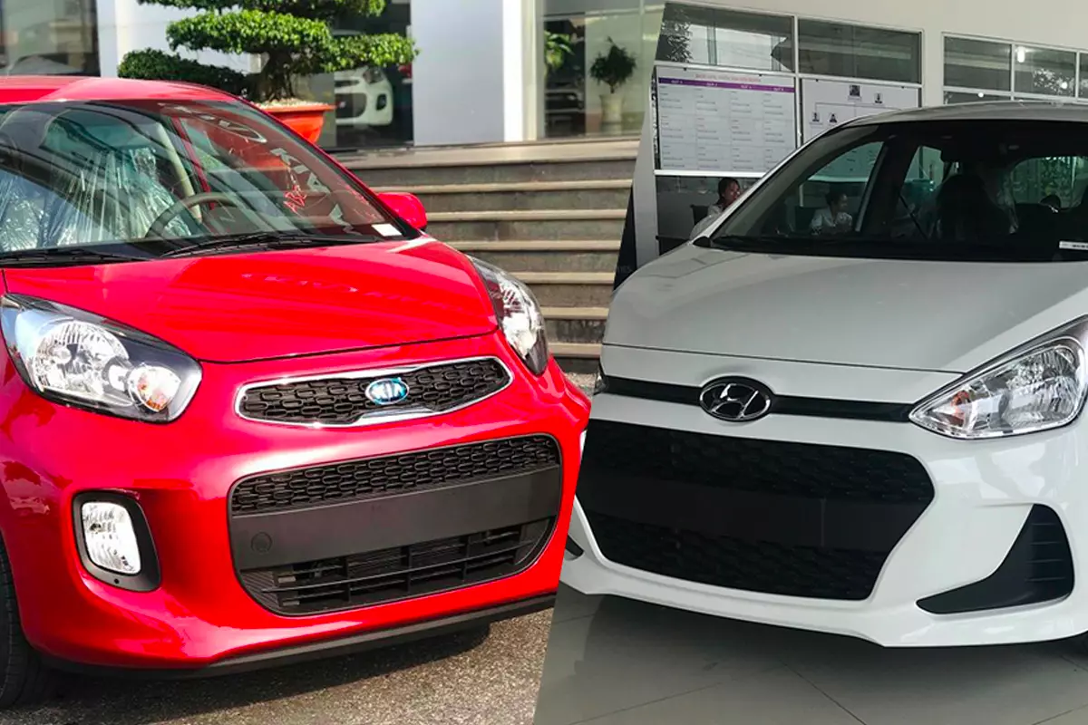 Kia Morning và Hyundai Grand i10 cũ là những mẫu xe được nhiều người quan tâm.