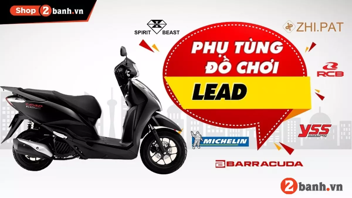 Tư vấn phụ tùng đồ chơi xe lead 2024 mới nhất - 1