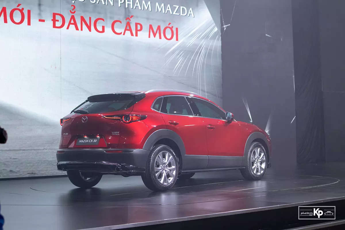 Đuôi Mazda CX-30 2021.