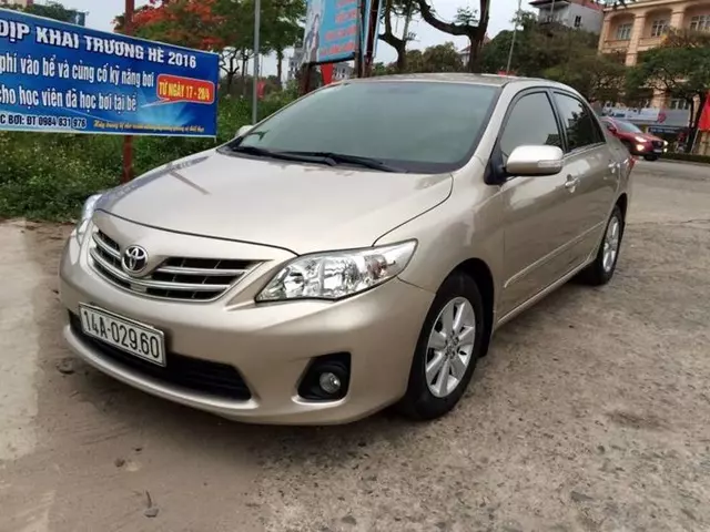 Toyota Altis đời 2010-2011-2012-2013-2014 là bản nâng cấp