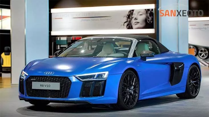 audi r8 mui trần giá bao nhiêu