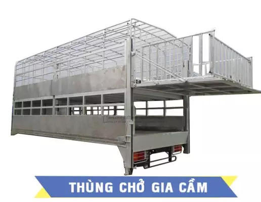 Xe Thùng Chở Gia Cầm