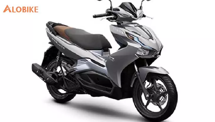 Phiên bản AB 150cc màu đen bạc