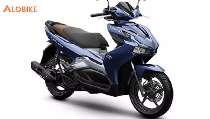 Xe Air Blade 150 màu xanh bạc đen phiên bản 2020