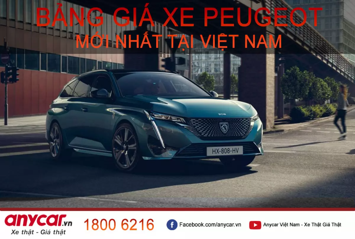 Bảng giá xe PEUGEOT 2022