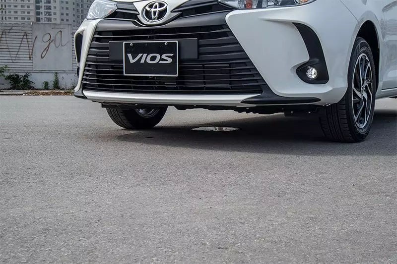 Ngoại thất đầu xe Toyota Vios 2021