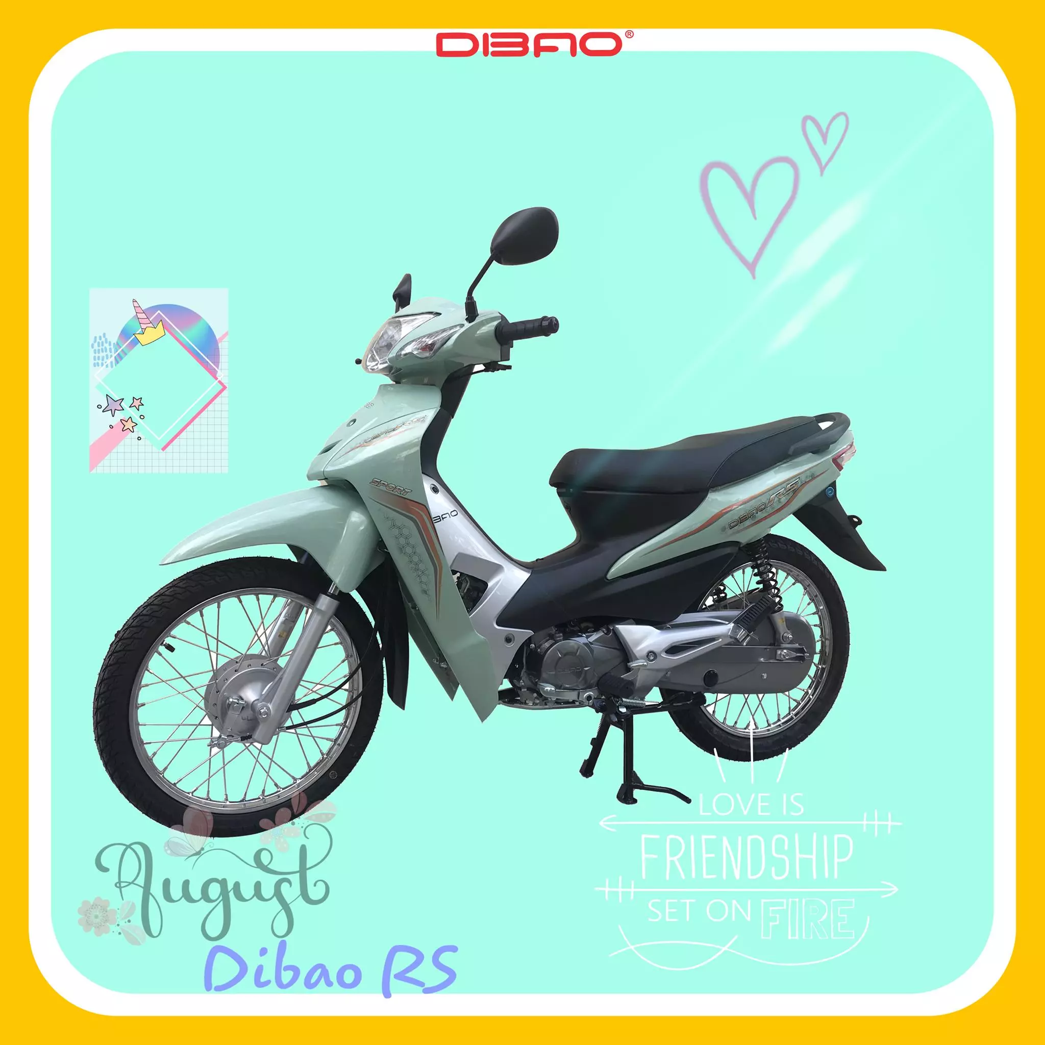 giá xe máy 50cc Dibao RS