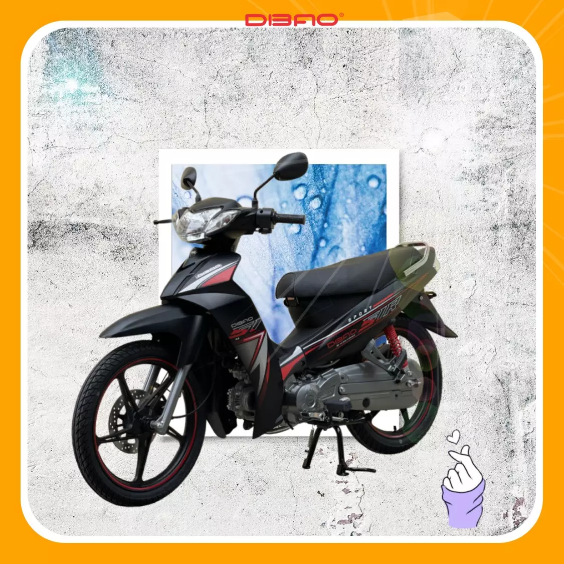 giá xe máy 50cc Dibao Sirius