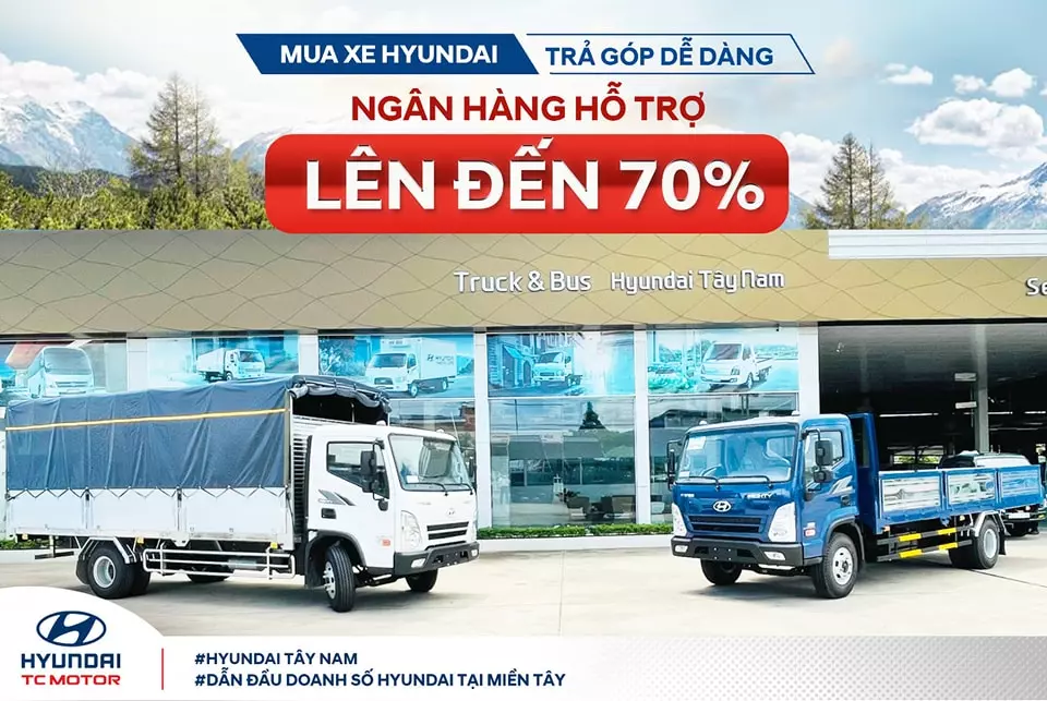 Hình thức thanh toán xe Hyundai 1 tấn 25