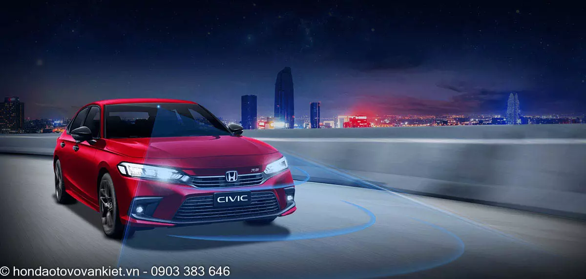 Hệ thống an toàn hàng đầu trên Honda Civic 2023