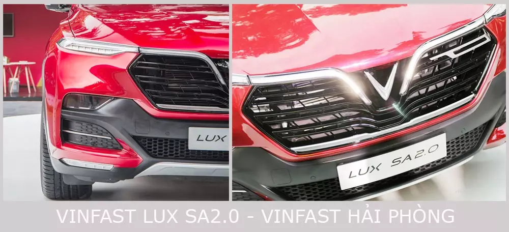 Phần đầu xe VinFast Lux SA2.0